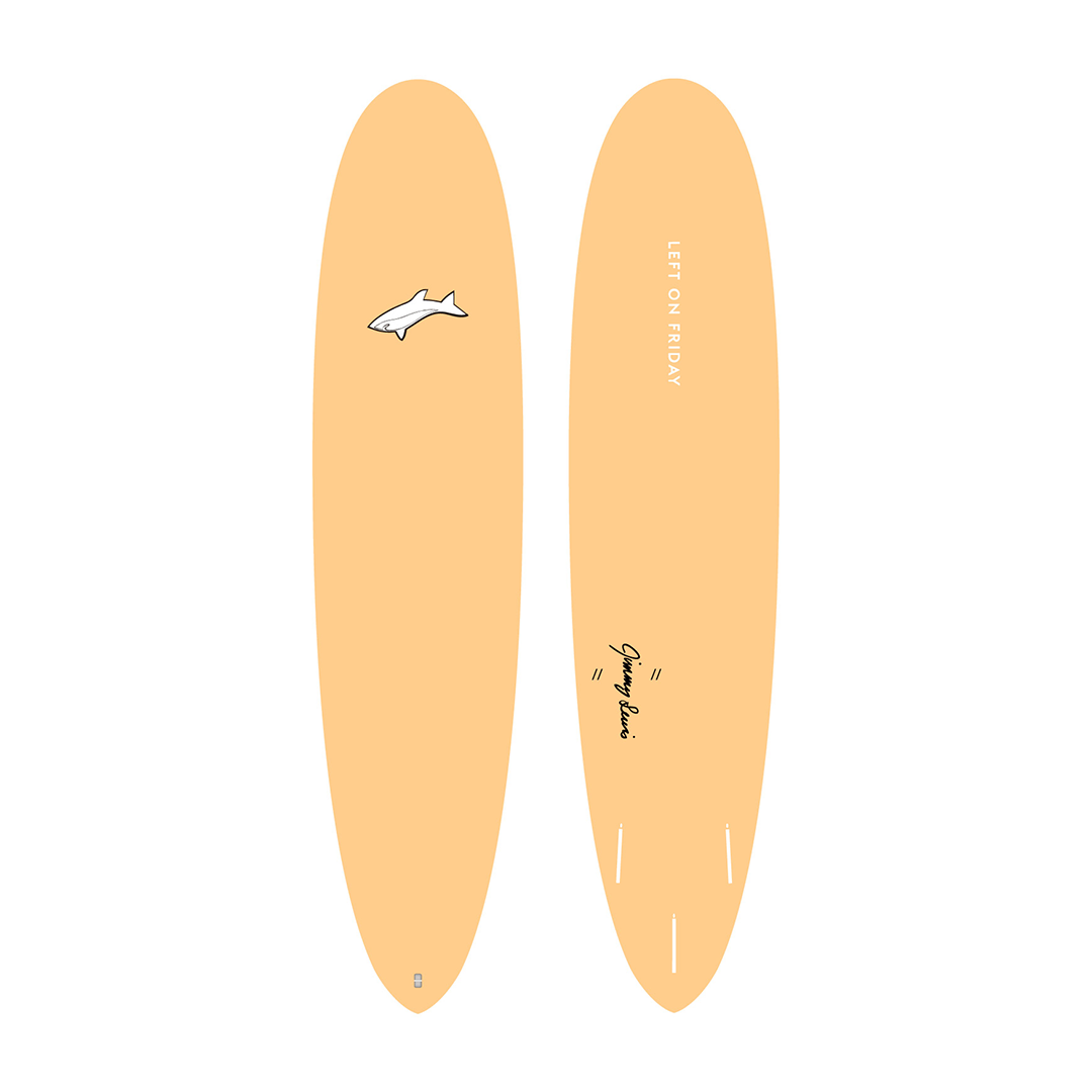 Maui Long Surfboard - Mango – Left On Friday Canada