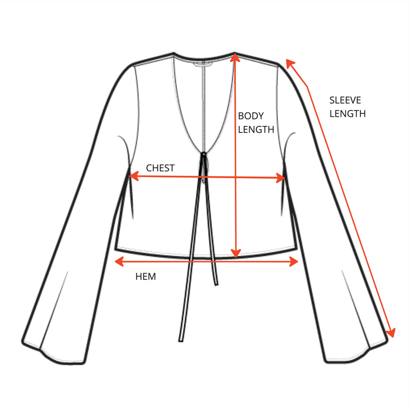 Journey Shirt Garment Measurement
