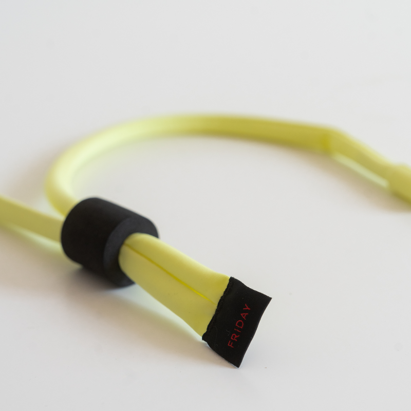 Sunglass Leash Neon Yellow Left On Friday Canada
