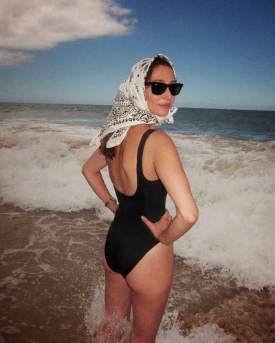 Sarah Clary in LOF Streamline Suit