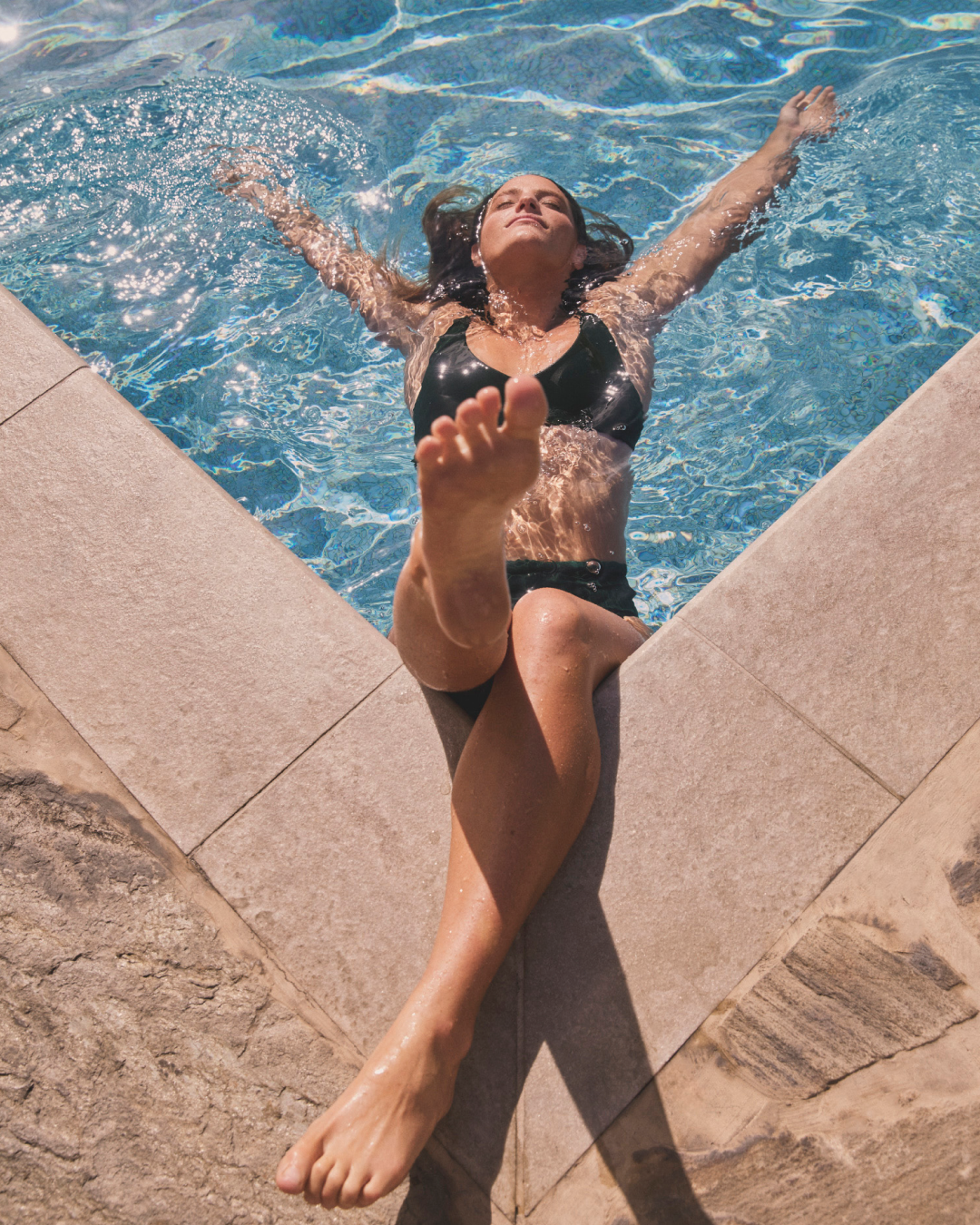 Sunday Top + Hi Hi Bottom in Palm