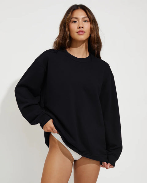 トップス punpee 5lack SWEAT SHIRT black L 100424_LOF_GABBIE13895retouch-