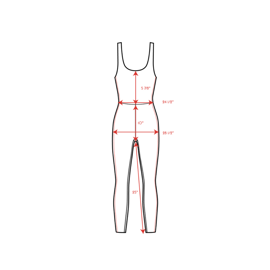 Double Scoop Playsuit Measurements