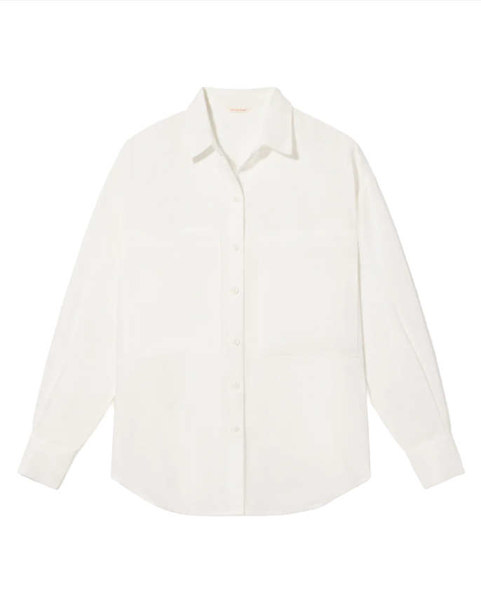 Getaway Button Down - Coconut