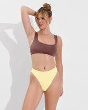 Streamline Top - Stormy + Throwback Bottom - Melt (Size S)