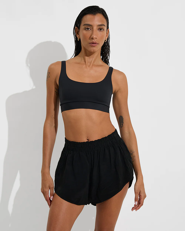 Double Scoop Top + Day Trip Short in Jet