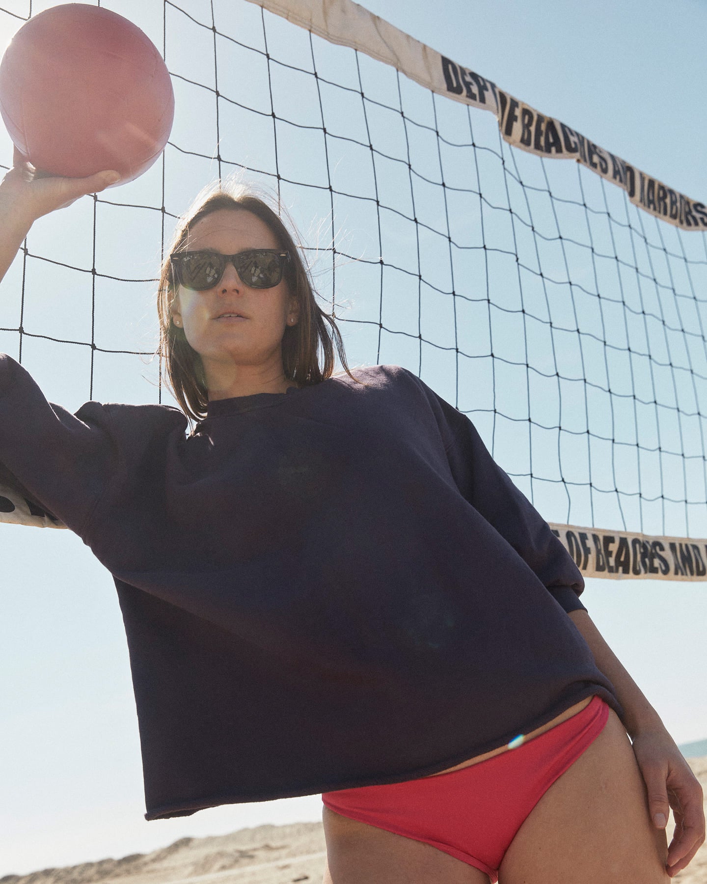 Betsi Flint in LOF Volleyball