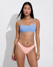Pool Days Top - Blue Skies + Wear To Bottom - Salt (Size S)