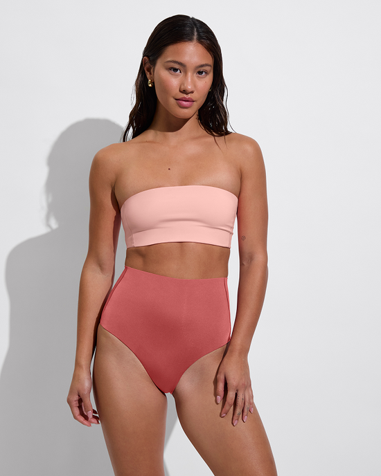 Tubular Top - Salt + Hi Tide Bottom - Camp (Size S)