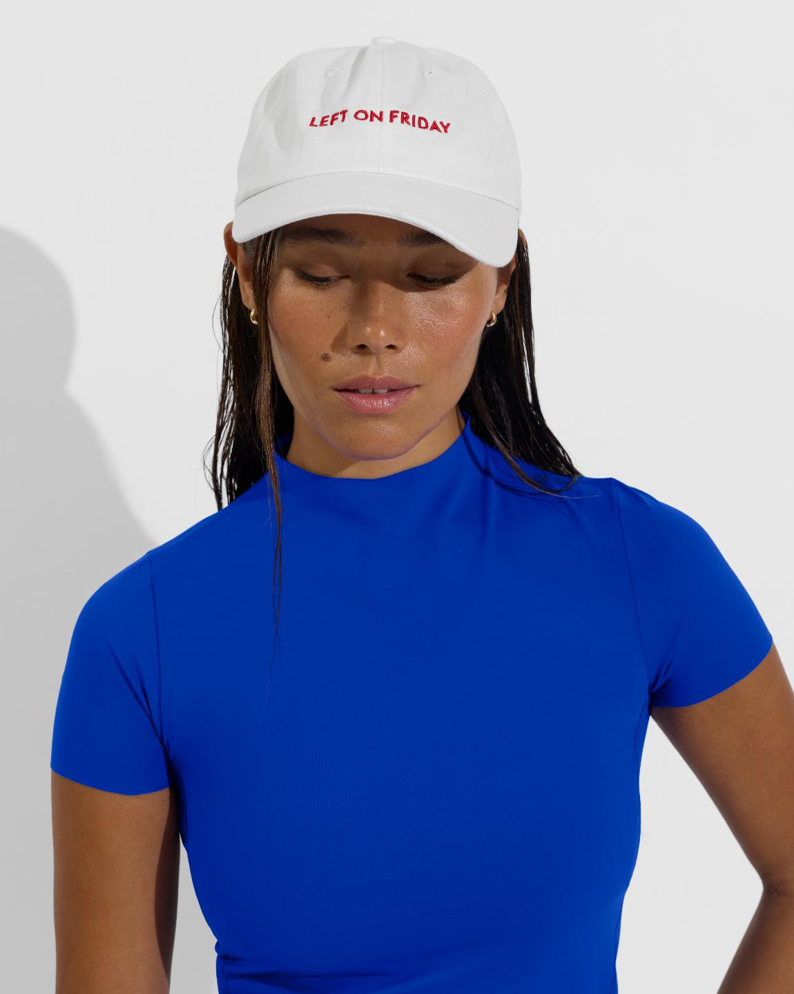Grand Slam Cap - Coconut + Rays Short Sleeve Top - First Place (Size S)