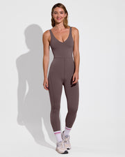 Plunge Playsuit 27" - Stormy (Size S) + Tracky Crew Sock - Game Time 