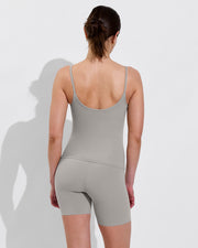 Barre Tank *Long + Super Moves Short 5” - Beach (Size S)