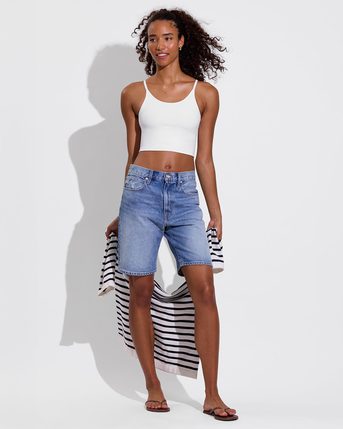 Barre Tank - Coconut (Size S)