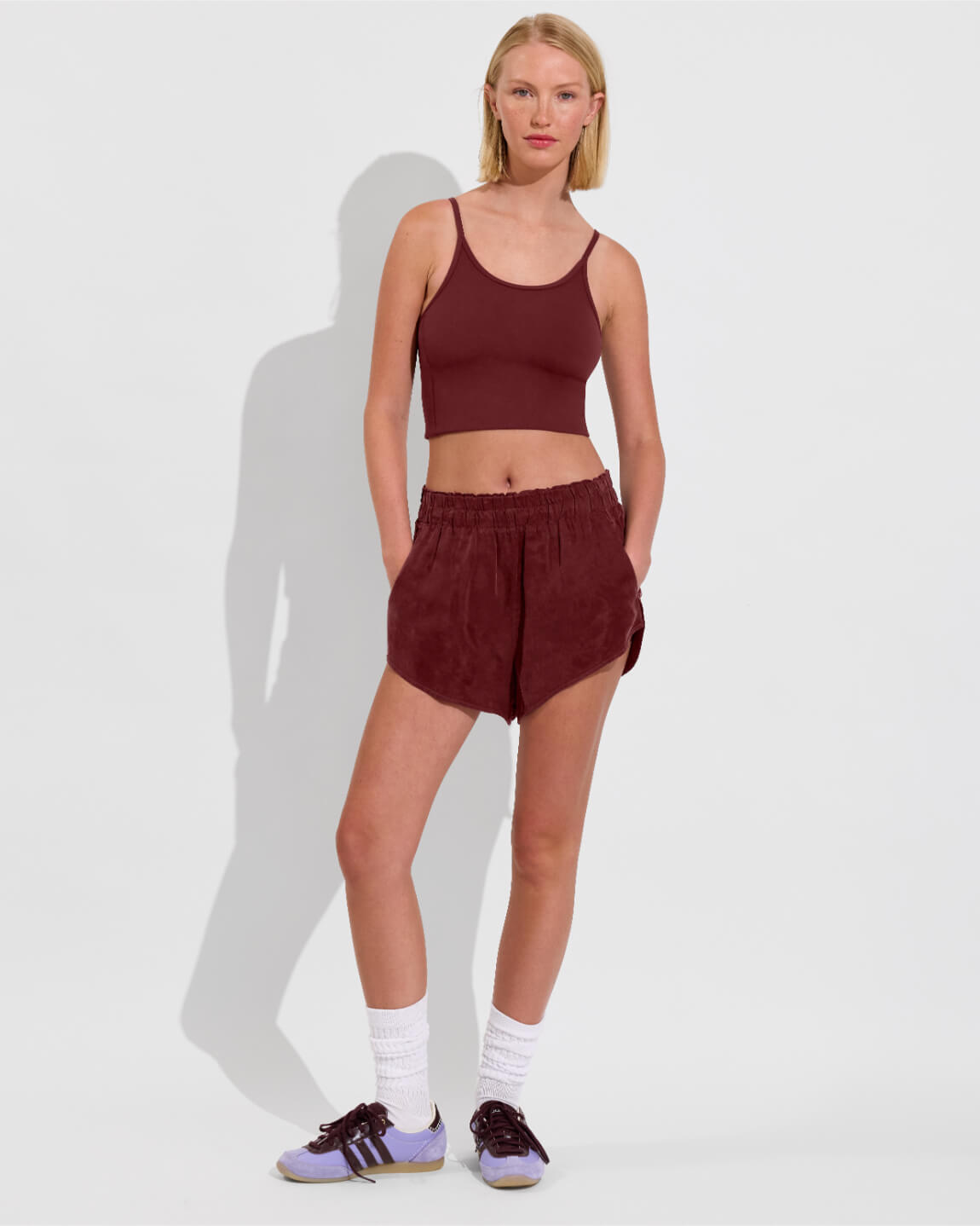 Barre Tank + Day Trip Short - Jam (Size S)