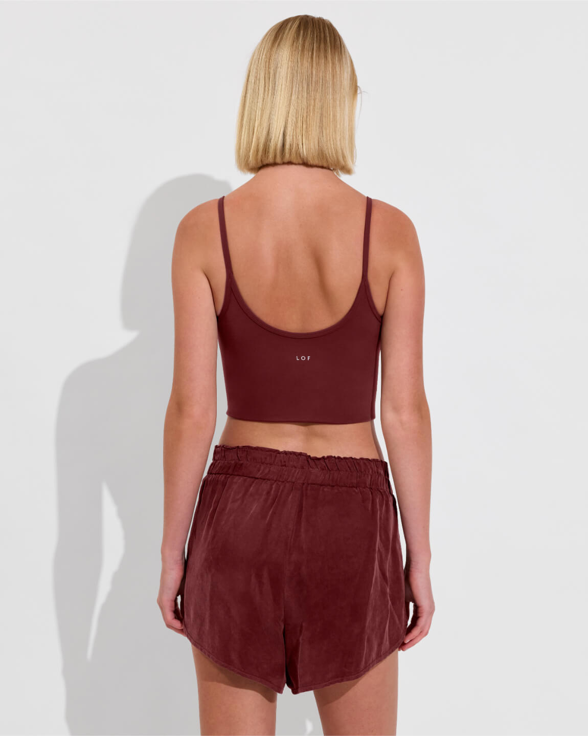 Barre Tank + Day Trip Short - Jam (Size S)