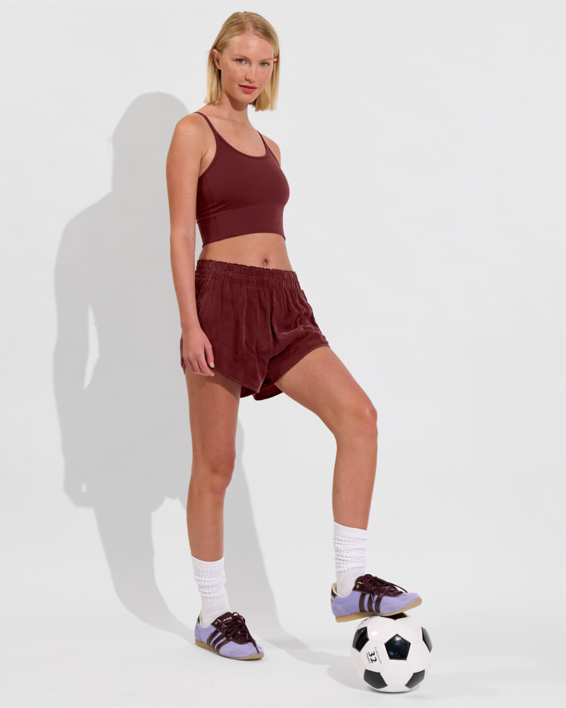 Barre Tank + Day Trip Short - Jam (Size S)