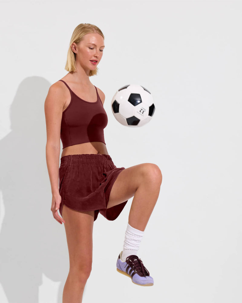 Barre Tank + Day Trip Short - Jam (Size S)