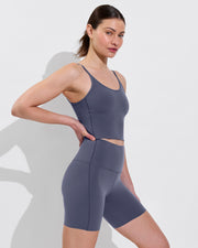 Barre Tank + Super Moves Short 5” - Varsity (Size S)