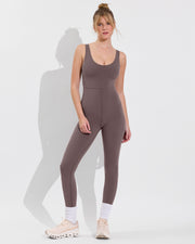 Double Scoop Playsuit 27" - Stormy (Size S)
