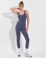 Double Scoop Playsuit 27" - Varsity