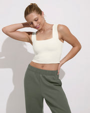 Frame Top - Holiday + Homerun Pant - Agave (Size S)