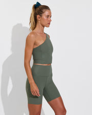 Form Tank *Rib + Super Moves Short 7" *Rib - Agave (Size S)