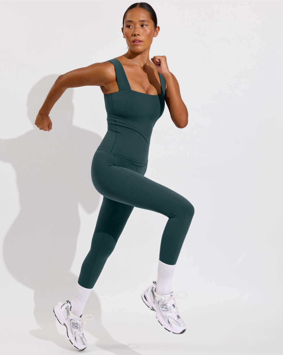 Frame Tank *Long + Super Moves Tight - Abyss (Size S)