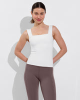 Frame Tank *Long - Coconut