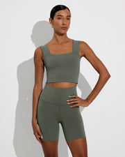 Frame Top + Super Moves Short 5" - Agave (Size S)