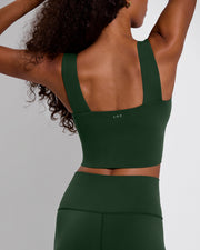 Frame Top + Super Moves Tight - Palm (Size S)