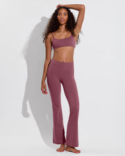 Pool Days Top + Kick It Pant - Desert Plum (Size S)