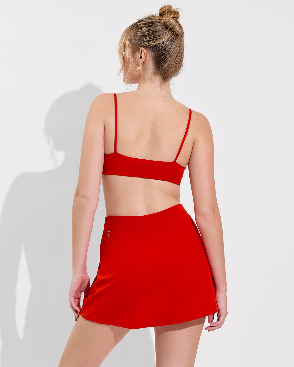 Pool Days Top + Match Skirt - Sweet Chili Heat (Size S)