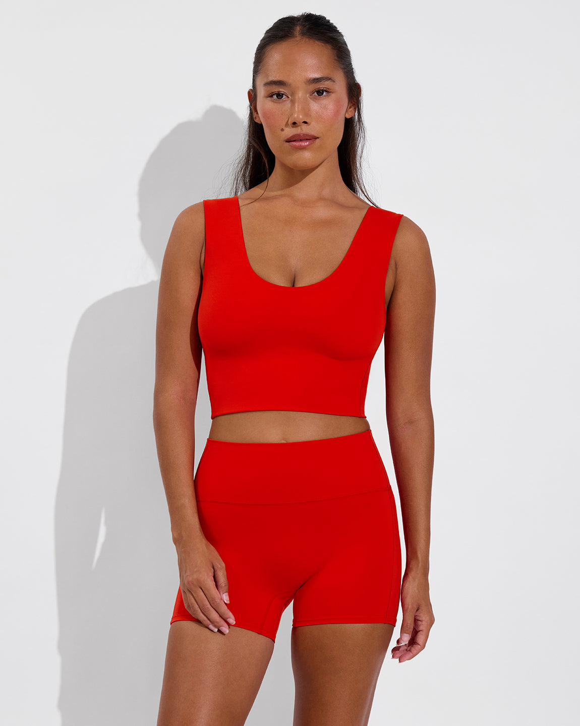 Match Tank + Ace Short 3.5" - Sweet Chili Heat (Size S)