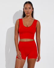 Match Tank + Ace Short 3.5" - Sweet Chili Heat (Size S)