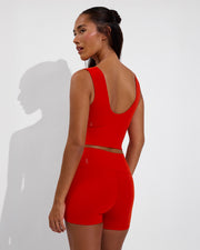 Match Tank + Ace Short 3.5" - Sweet Chili Heat (Size S)