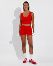 Match Tank + Ace Short 3.5" - Sweet Chili Heat (Size S)