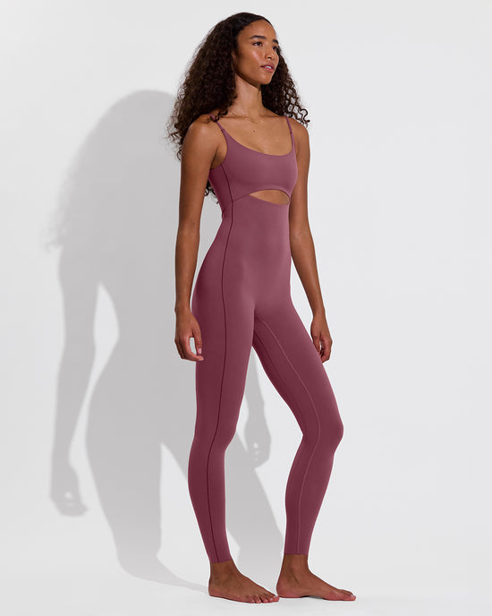 Peak Playsuit - Desert Plum (Size S)