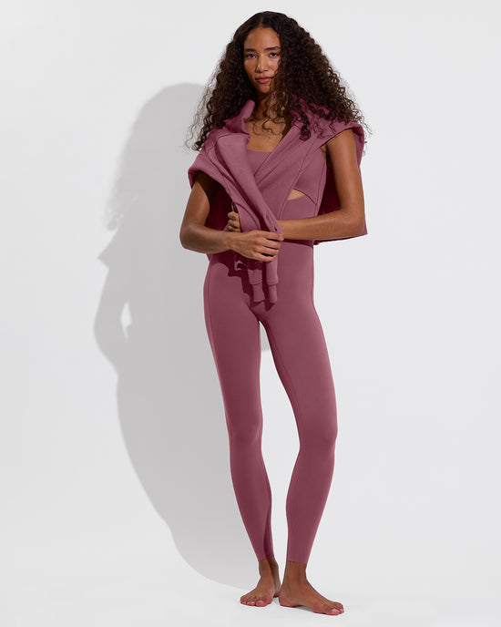 Peak Playsuit - Desert Plum (Size S)