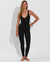 Plunge Playsuit 27" *Rib - Jet