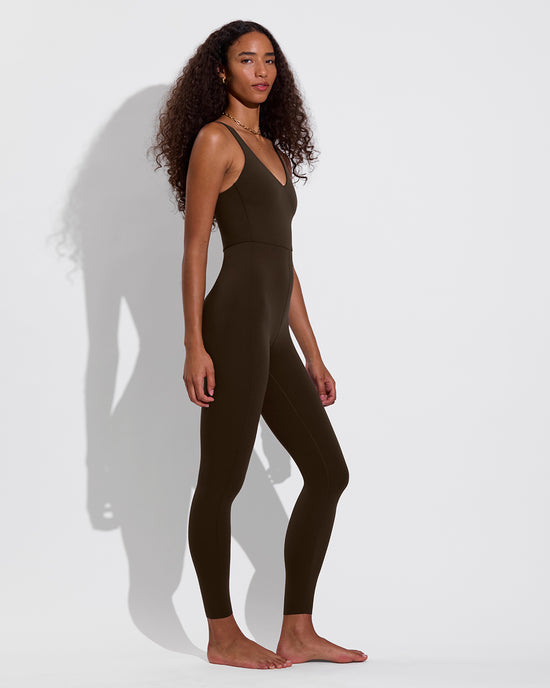 Plunge Playsuit 27" - Cold Brew (Size S)