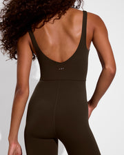 Plunge Playsuit 27" - Cold Brew (Size S)