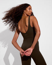 Plunge Playsuit 27" - Cold Brew (Size S)