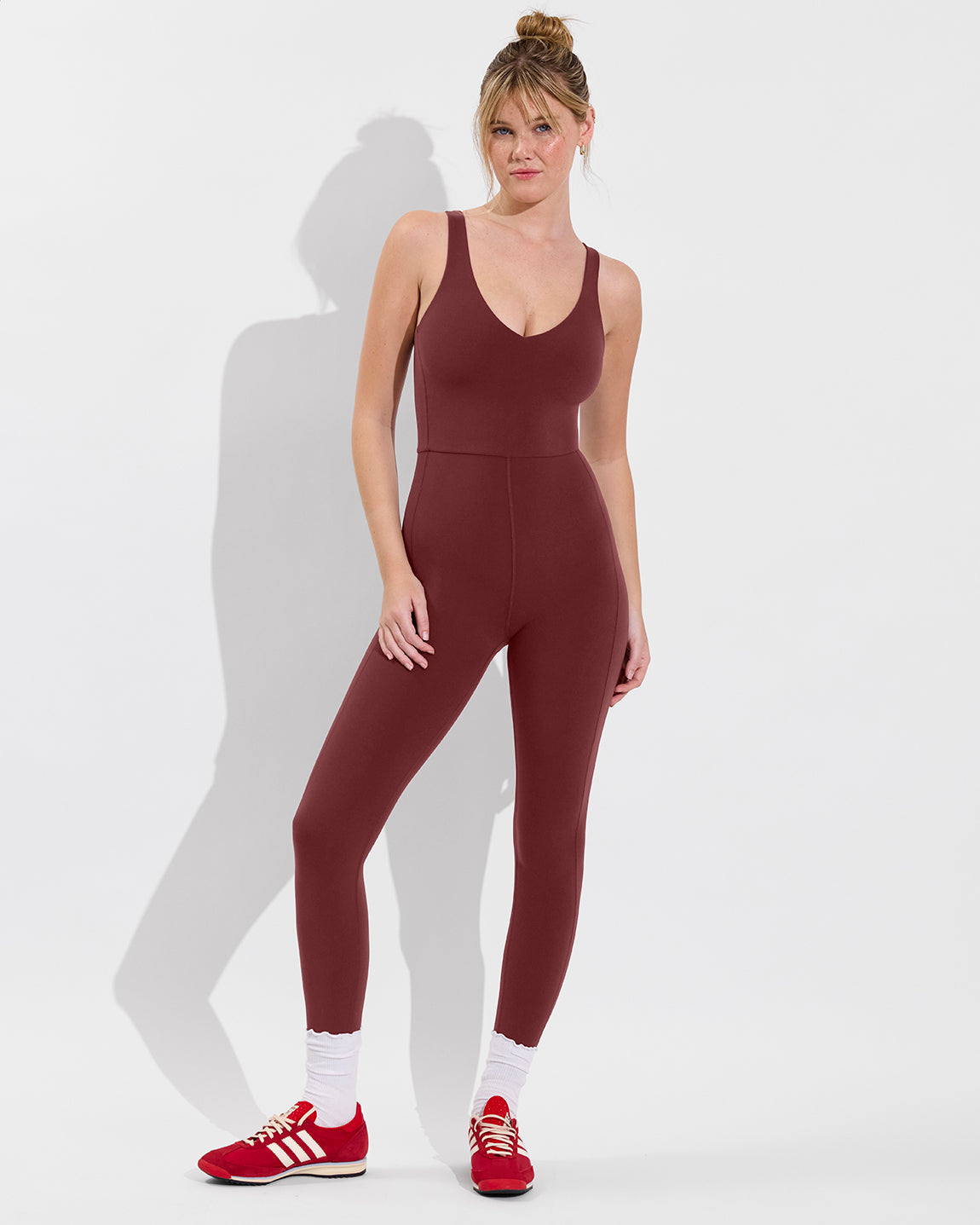 Plunge Playsuit 27" - Jam (Size S)