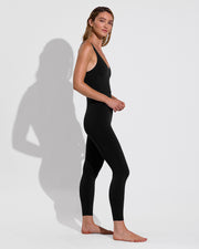 Plunge Playsuit 27" - Jet (Size S)