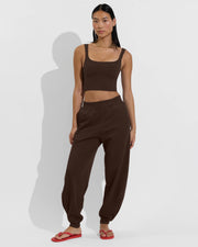 Replay Tank + Field Day Sweatpant - Cold Brew (Size S)