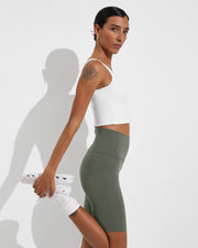 Reset Tank - Coconut + Super Moves Short 9" - Agave (Size S)