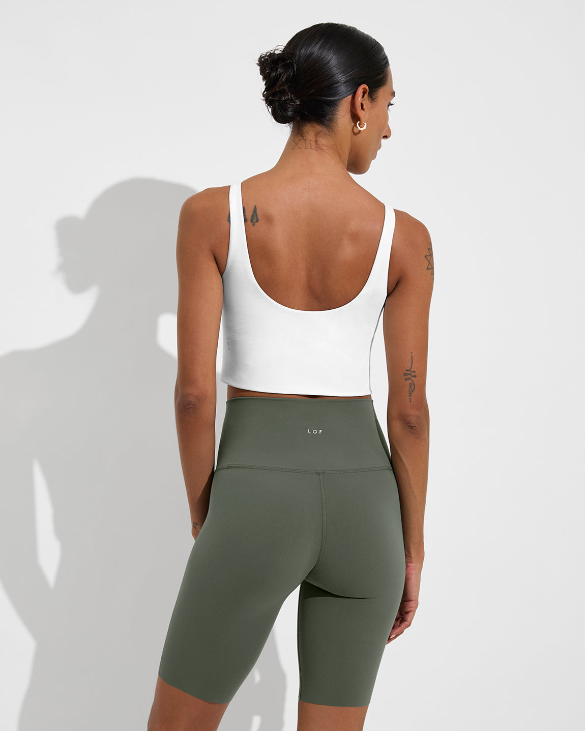 Reset Tank - Coconut + Super Moves Short 9" - Agave (Size S)