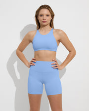 On Deck Top + Super Moves Short 5" - Blue Skies (Size S)