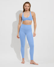 Far Out Top + Super Moves Tight - Blue Skies (Size S)