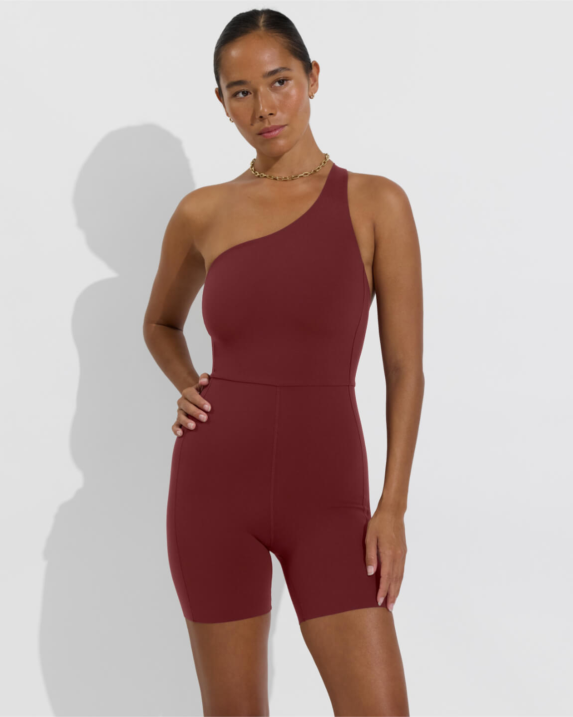 Shoreline Playsuit 5" - Jam (Size S)